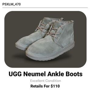 Ugg Grey and Green Boots